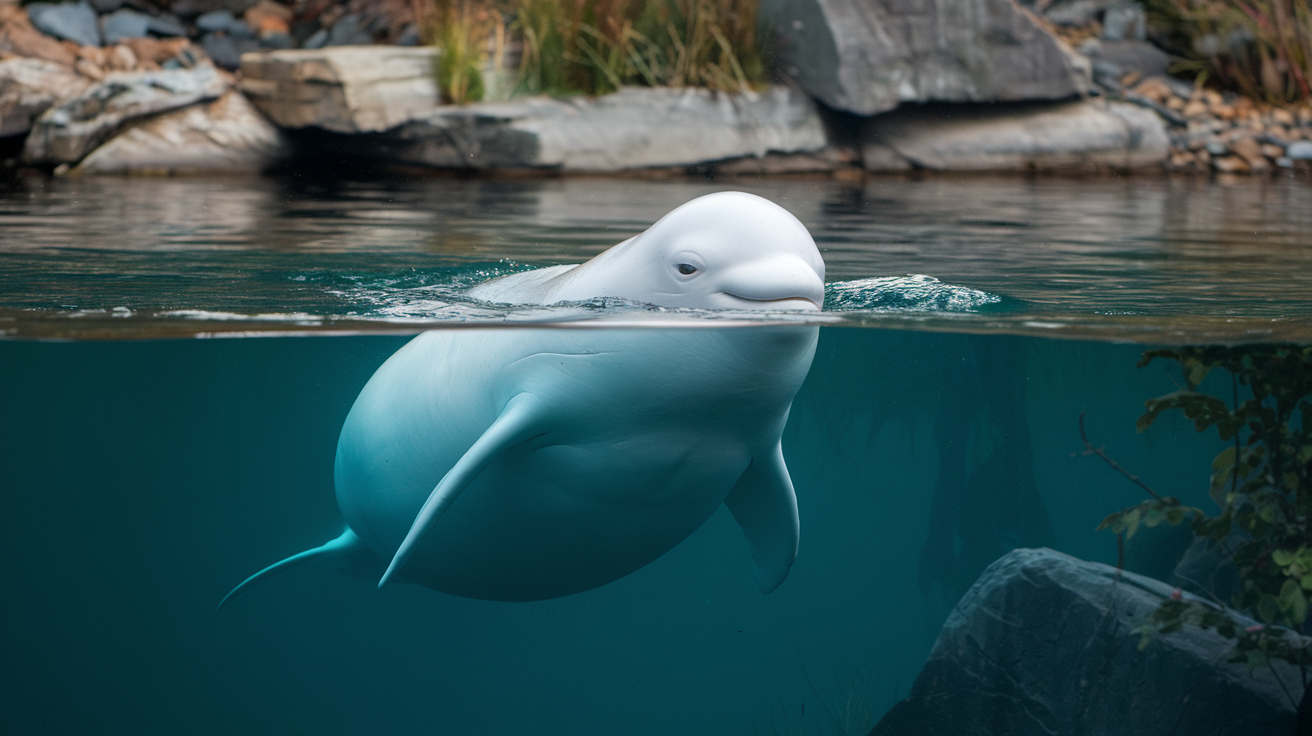 Beluga Whale Pod